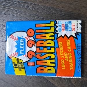 Fleer 1990 baseball cards sealed